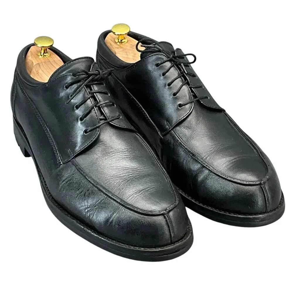 Cole Haan Vibram Sole Black Leather Lace Up Comfort Oxford Dress Shoes Men 13